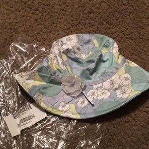 NWTs Vintage Gymboree Petit Four print hat S/M